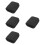 4Pcs Compact Oxford Cloth Headset Organizing Pouch Black 7