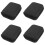 4Pcs Compact Oxford Cloth Headset Organizing Pouch Black 5