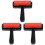 3Pcs Red Painting Rollers Handy Rolling Wheel Glue Ink Stamping Tools 2
