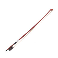 4Pcs 1/4 Type Arbor Horsehair Violin Bow Wood Instrument Parts Brown