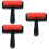 3Pcs Red Painting Rollers Handy Rolling Wheel Glue Ink Stamping Tools 7