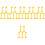 30Pcs Multifunctional Yellow Plastic Clips for Artists and Easels 5