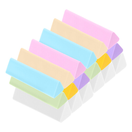 90 Pcs Triangular Erasers For Hb Pencils Tpe Drawing School Supplies