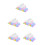 90 Pcs Triangular Erasers For Hb Pencils Tpe Drawing School Supplies 5