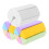 90 Pcs Triangular Erasers For Hb Pencils Tpe Drawing School Supplies 3