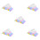 90 Pcs Triangular Erasers For Hb Pencils Tpe Drawing School Supplies 6