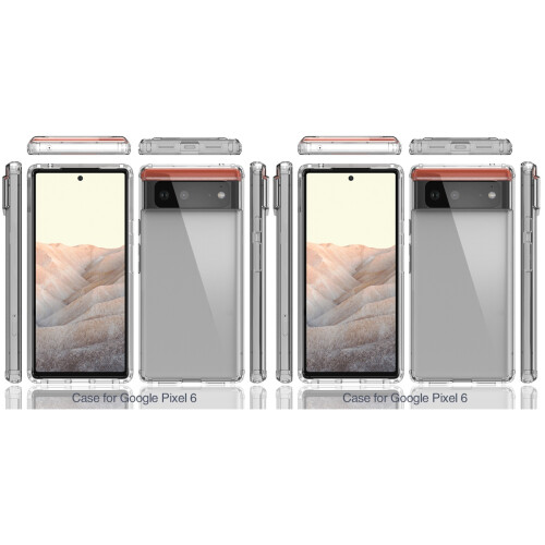 2Pièces Shell Téléphone Transparent Résistant 1