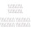 60 Pcs Refrigerator Deicer Child White Deicing Frost Pp 2