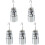 5Sets Balancing Iron Labs Slotted Silver Slotted Weight Set 2