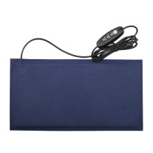 2Pcs Pet USB Electric Blanket Waterproof Heating Pad L Blue