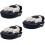 3Pcs Boxing Punching Pad Set For Martial Arts Training Focus Mitt 7