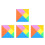 4 Sets Craft Jigsaw Puzzles Colored Learning Toys Tangram Chips Props 9