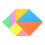 4 Sets Craft Jigsaw Puzzles Colored Learning Toys Tangram Chips Props 3
