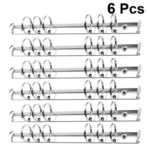 24Pcs Silver Metal File Binder with Anti-Rust Clip 1