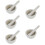 5Sets White Ceramic Pestle and Mortar Set for Tablet Crushing 11