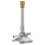 3Pcs Silver Bunsen Burner for and Natural Gas Continuous Flow 11