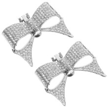 3 Pairs Shoes Accessories Women Clip On Embellishments Elegant Buckle