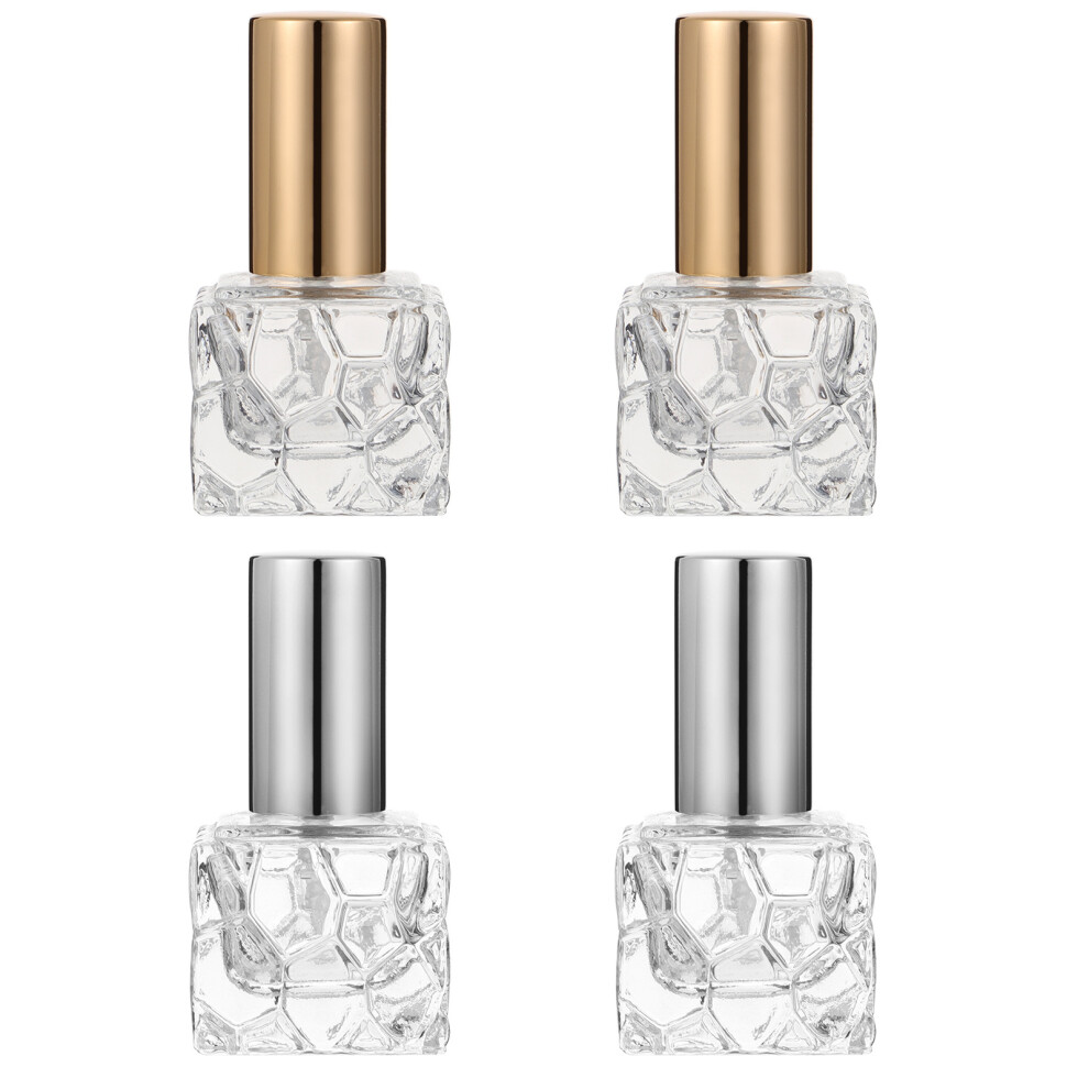 Villcase 28 Pcs Perfume Bottle Essential Oil Travel Glass Airbag