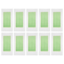 20Pcs Facial Wax Strip Green Non-Woven Hair Removal Paper for Legs