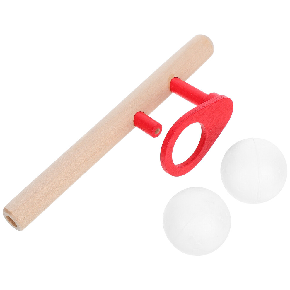 Photos - Other Toys 2 Pcs Wooden Floating Blow Pipe And Balls Balance Toy