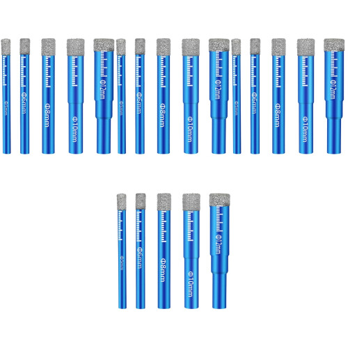 4Sets Drill Bits Tile Hole Saw Kit for Ceramic Glass Stone 2