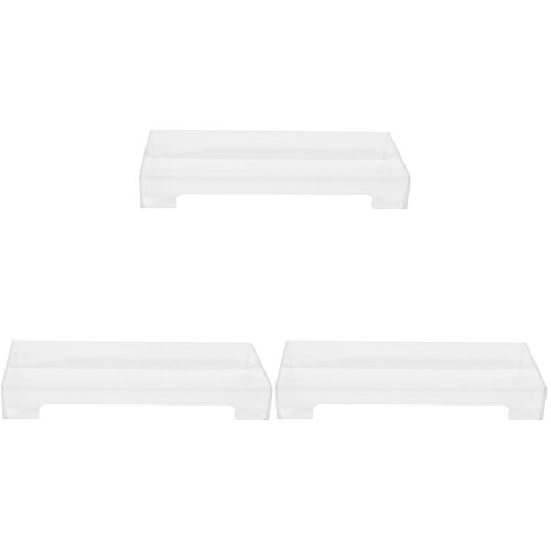 3Pcs Waterproof Transparent Keyboard Cover Durable Acrylic Case 1