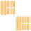 60Pcs Durable Yellow Paint Marker Nibs Replacement Tips for Paint Pens 6