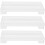 3Pcs Waterproof Transparent Keyboard Cover Durable Acrylic Case 8