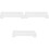 3Pcs Waterproof Transparent Keyboard Cover Durable Acrylic Case 3
