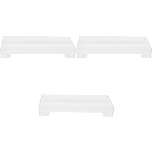 3Pcs Waterproof Transparent Keyboard Cover Durable Acrylic Case 2