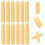 60Pcs Durable Yellow Paint Marker Nibs Replacement Tips for Paint Pens 9