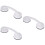 3Pcs White Shower Grab Bars Suction Cup Punch Free Support Handles 7