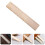 3Pcs Brass Rectangular Student Rulers Measurement Tools for School Use 10
