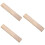3Pcs Brass Rectangular Student Rulers Measurement Tools for School Use 7