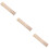 3Pcs Brass Rectangular Student Rulers Measurement Tools for School Use 9