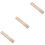 3Pcs Brass Rectangular Student Rulers Measurement Tools for School Use 5
