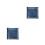 2Pcs Embossed Ceramic Sushi Plate 10 Inch Square Serving Tray 9