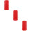 3Pcs Red PU Bag Bottom Base Durable Crochet Bottom Shaper Pad 9