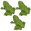 12 Pcs Frogs Models Simulation Figurine Toy Desktop Ornament 1