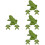 12 Pcs Frogs Models Simulation Figurine Toy Desktop Ornament 8