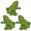 12 Pcs Frogs Models Simulation Figurine Toy Desktop Ornament 3