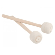 4St Oefen Drumsticks Hout Met Viltkop Voor Volwassenen En Marskleur