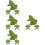 12 Pcs Frogs Models Simulation Figurine Toy Desktop Ornament 9