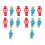 14St Speelgoed Assorti Kleuren Set 3