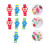 14St Speelgoed Assorti Kleuren Set 10