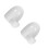 2Pcs White Pet Automatic Feeder for Small Cats Rabbits Hamsters 7
