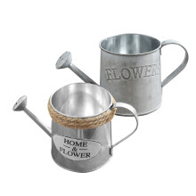 3 Pieces Pot Tin Watering Can Irrigation Tools Child 9x19cm