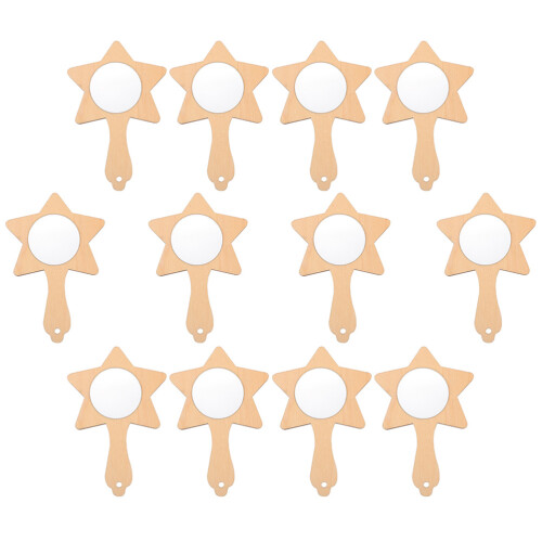 60St Blank Handspiegels Voor Creatief En DIY