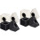 2Sets ABS En Kubusvormige Microfoon Logo Vlaggen Stations 5