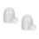 2Pcs White Pet Automatic Feeder for Small Cats Rabbits Hamsters 8